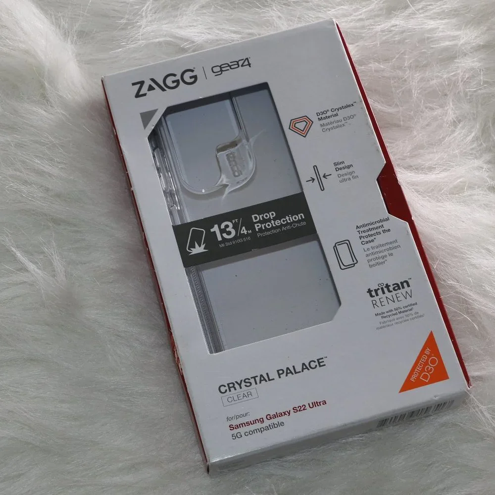 Samsung Galaxy S22 Ultra Clear Phone Case by ZAGG